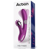 ACTION Vibro Rabbit Rotating Double 10 x 3.5cm Violet